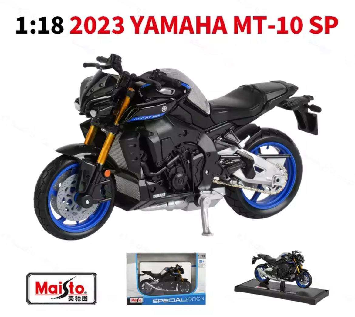 Mini Moto Yamaha Mt-10 Escala 1:18