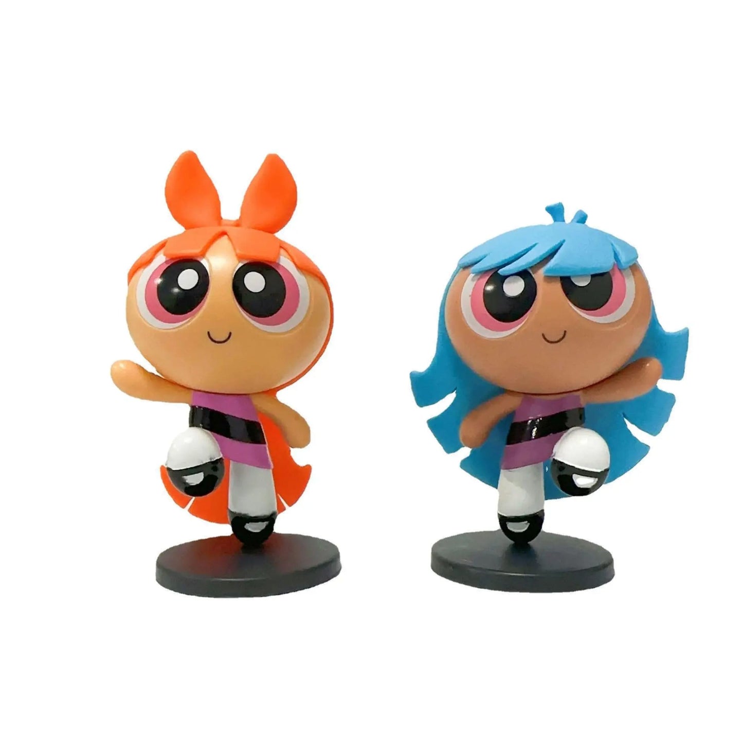 Set 4 Figuras Chicas Superpoderosas Bombon Bellota Burbuja