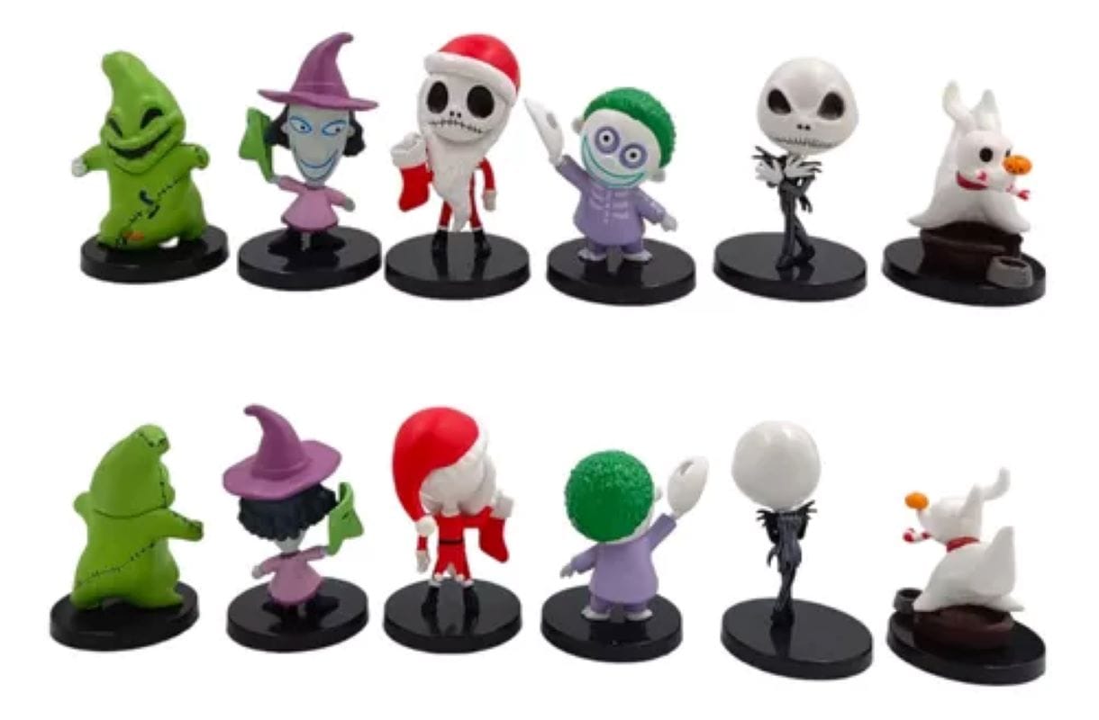 Paquete de 10 Figuras el Extraño Mundo de Jack