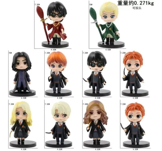 Paquete10 Figuras Harry Potter