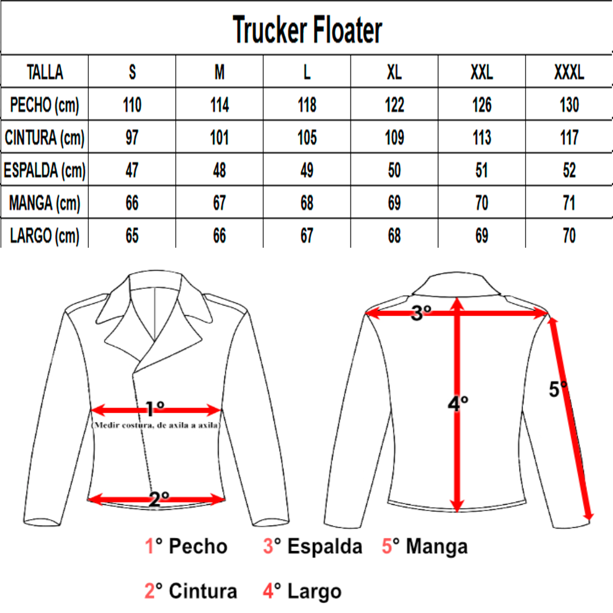 Chamarra Trucker Cuero Grueso Vacuno Floter Slim Levis