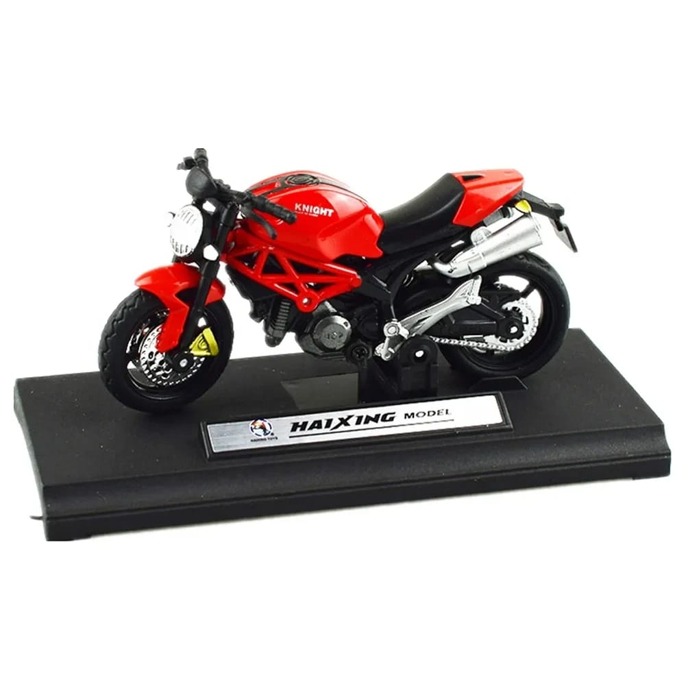 Mini Moto Estilo Naked Escala 1:18