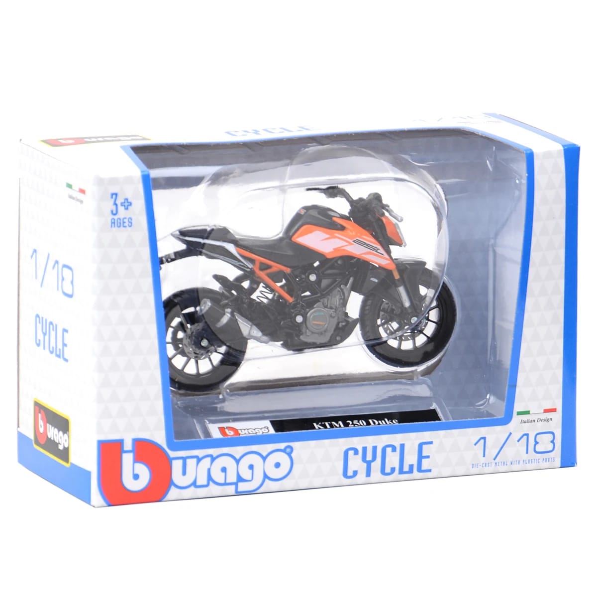 Mini Moto Ktm 250 Duke Escala 1:18
