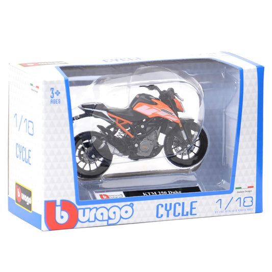 Mini Moto Ktm 250 Duke Escala 1:18