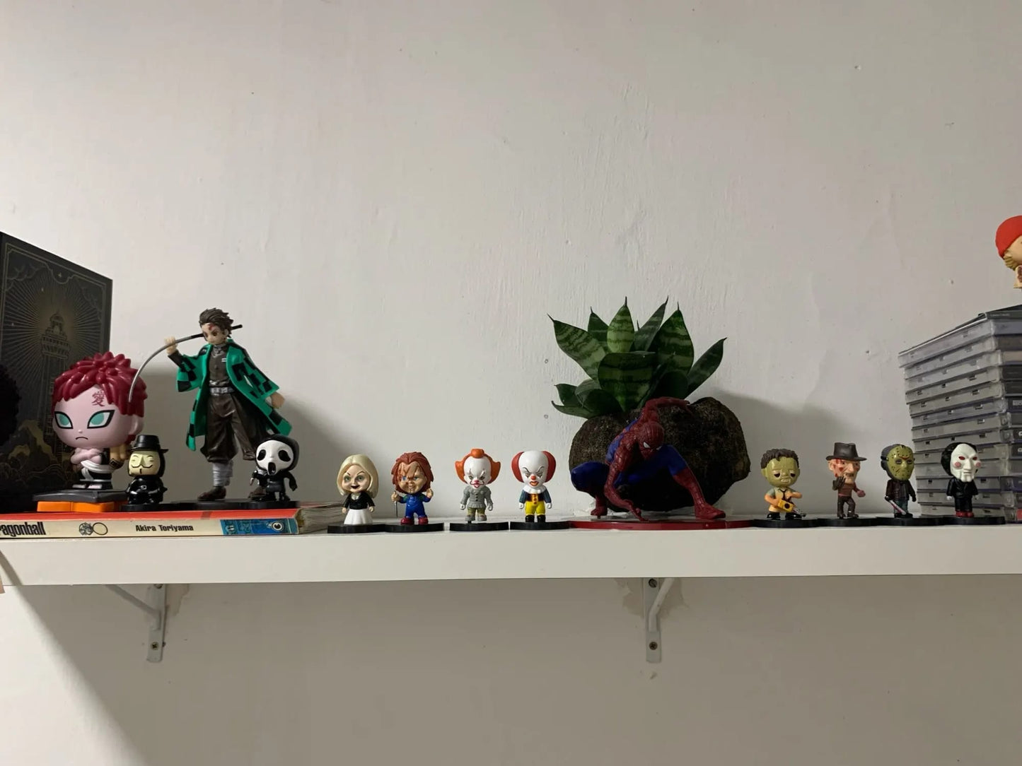 Set 10 Mini Figuras Chucky IT Jason Freddy Tiffany