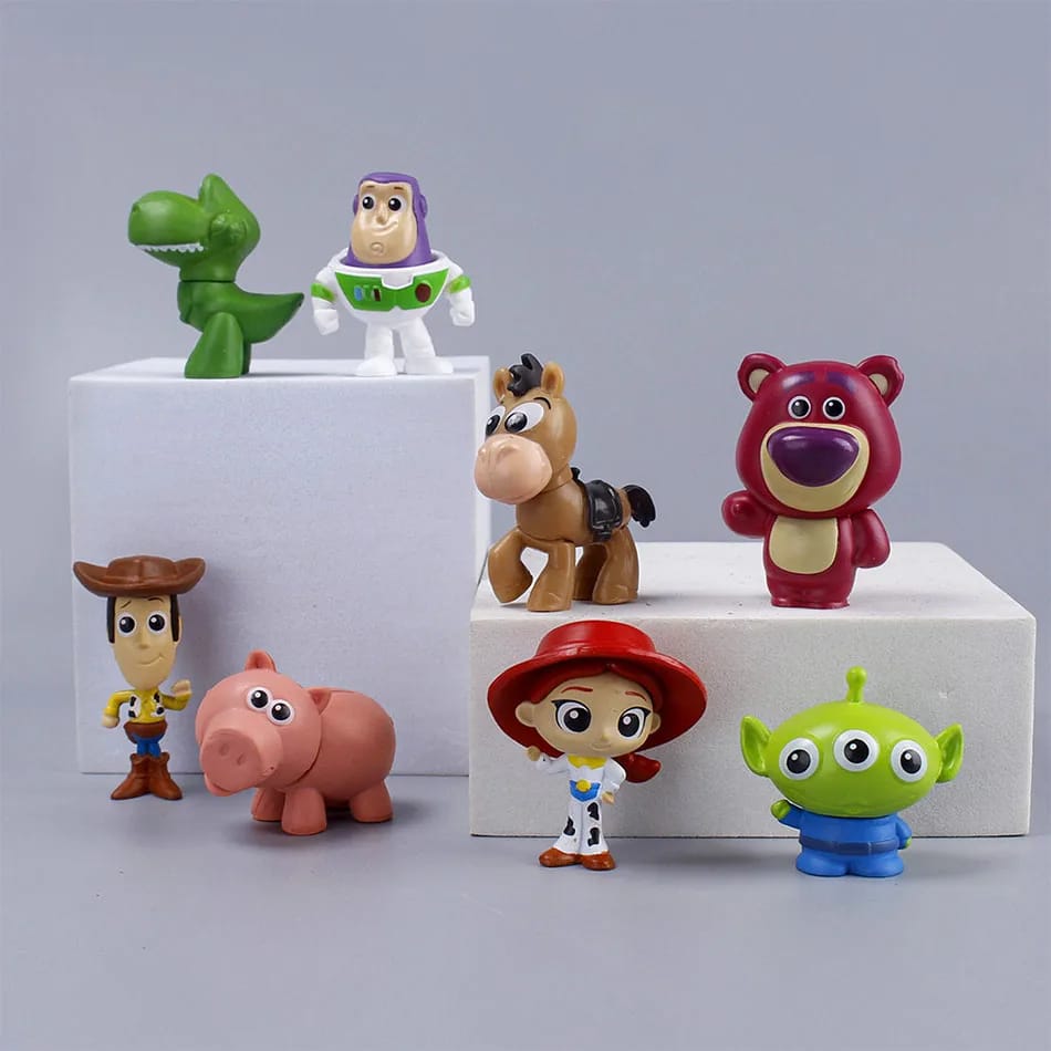 Paquete de 8 Mini Figuras Toy Story