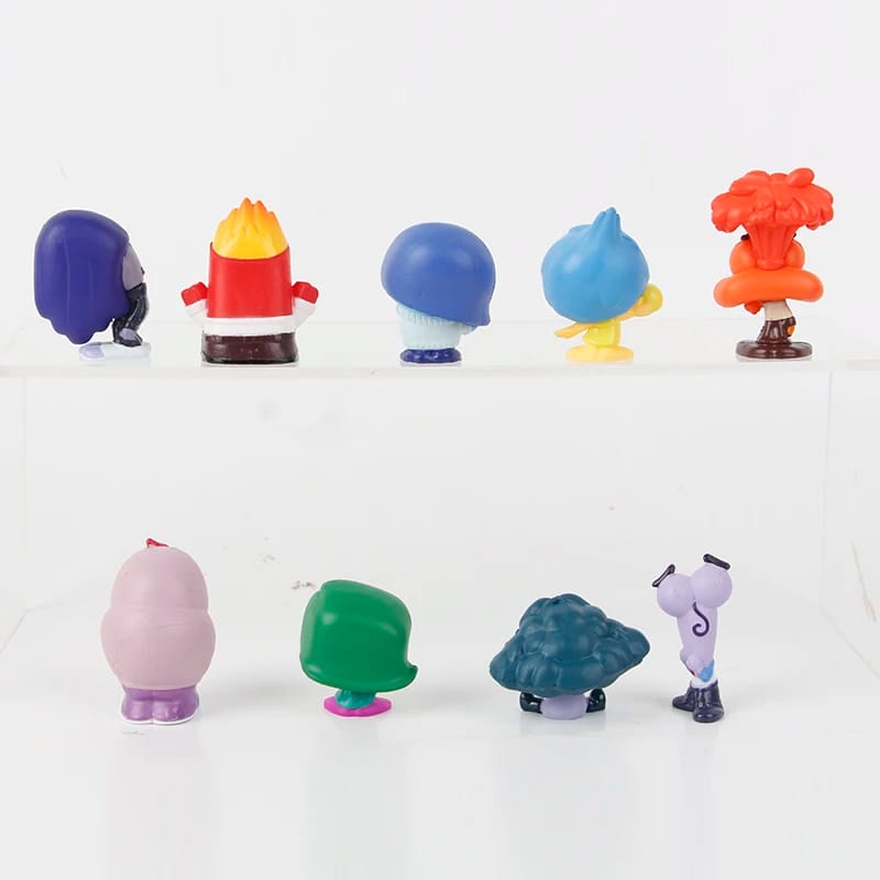 Paquete de 9 mini figuras intensamente 2