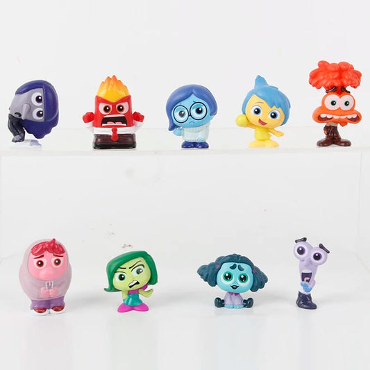 Paquete de 9 mini figuras intensamente 2