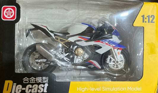 Mini Moto Coleccionable Escala 1:12 BMW S1000RR