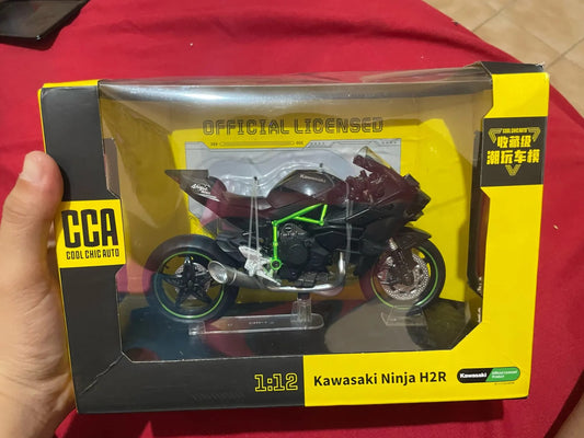 Mini Moto Kawasaki Ninja H2r Escala 1:12