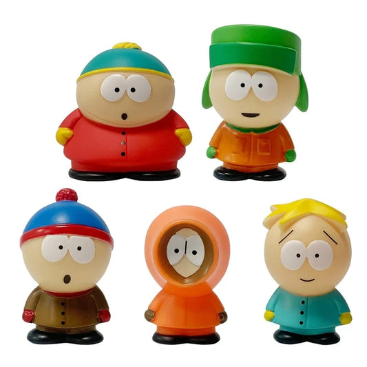 Set 5 Figuras South Park Stan Kyle Cartman - Iconos